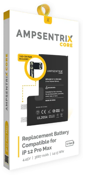 Batería Ampsentrix Core + Tag-On para iPhone