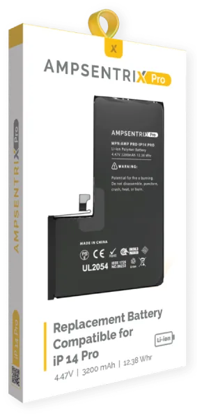 Batería Ampsentrix Pro con flex para iPhone