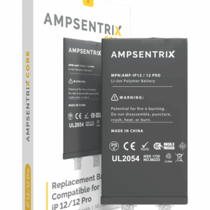 Bateria Litio Ampsentrix CORE iPhone 12 / 12 Pro (Requiere Soldadura)