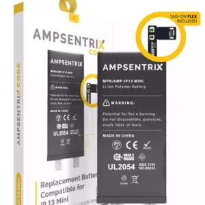 Bateria Litio Ampsentrix CORE iPhone 13 MINI Con TAG ON (Requiere Soldadura)