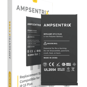 Bateria Litio Ampsentrix CORE iPhone 15 PLUS (Requiere Soldadura)