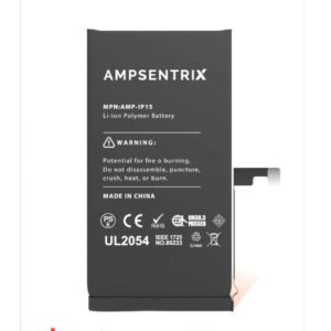 Bateria Litio Ampsentrix Plus iPhone 15 (Marca 100%)
